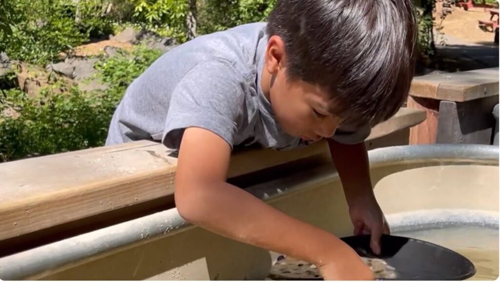 gold panning in Placerville