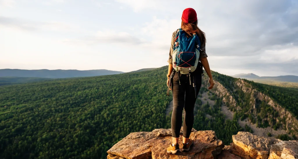 hiking trails for rock climbers USA