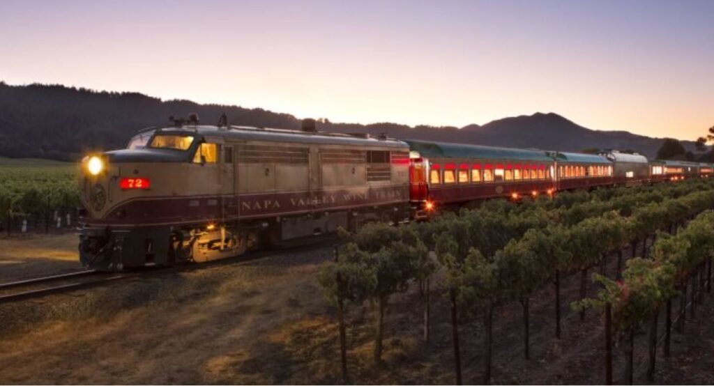 Christmas train rides