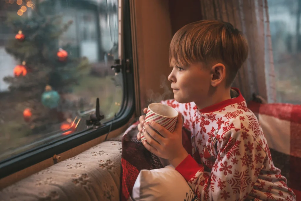 Christmas train rides