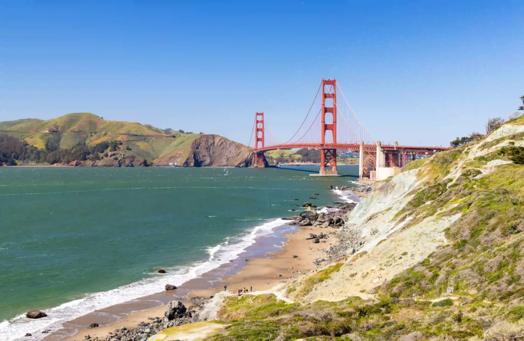 Hiking trails in San Francisco
