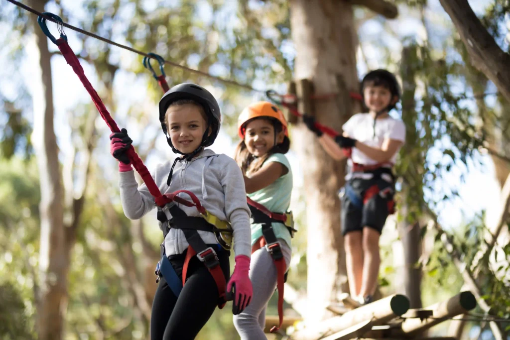 top zip-lining locations USA