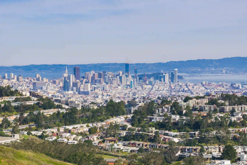 Hiking trails in San Francisco