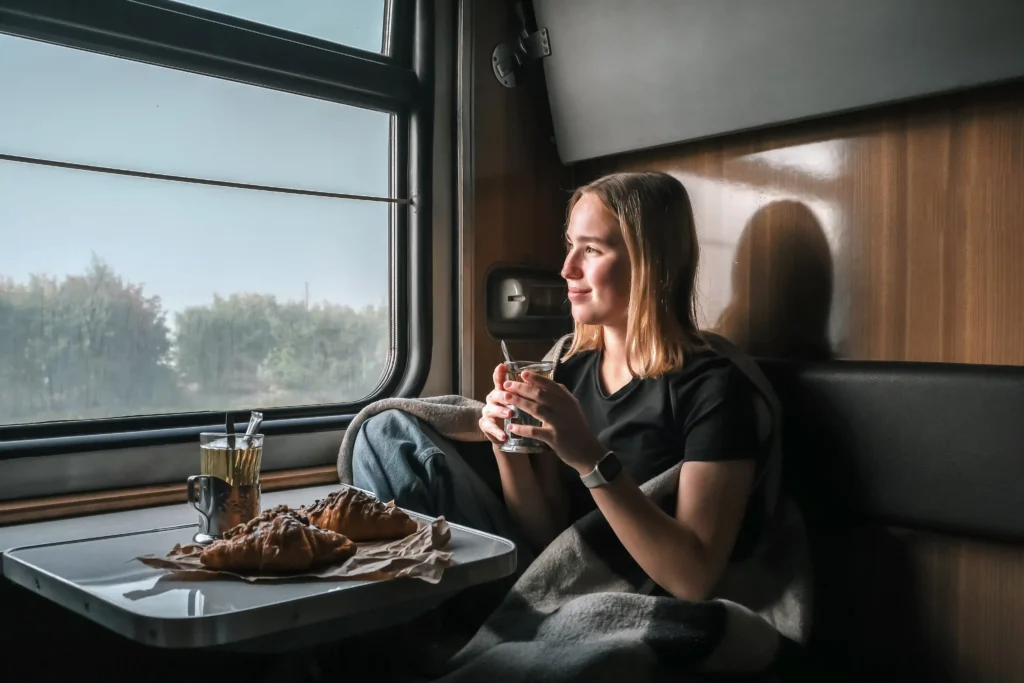 Christmas train rides