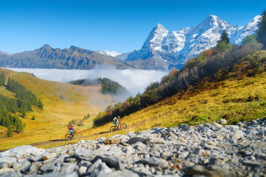 mountain biking paths in the USA
